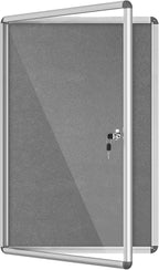 Mifuro 36"x24" Enclosed Bulletin Board, Lockable Weather-Resistant Aluminum by MifuroOfficeProduct