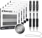 Lekreo Classic Retractable Gel Roller Pens, 0.7mm Fine Point by Unknown