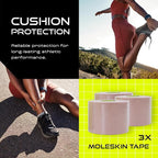 Pebbos Moleskin Tape – 2in x 16ft – Anti-Friction Cushioning Tape | - Image 4