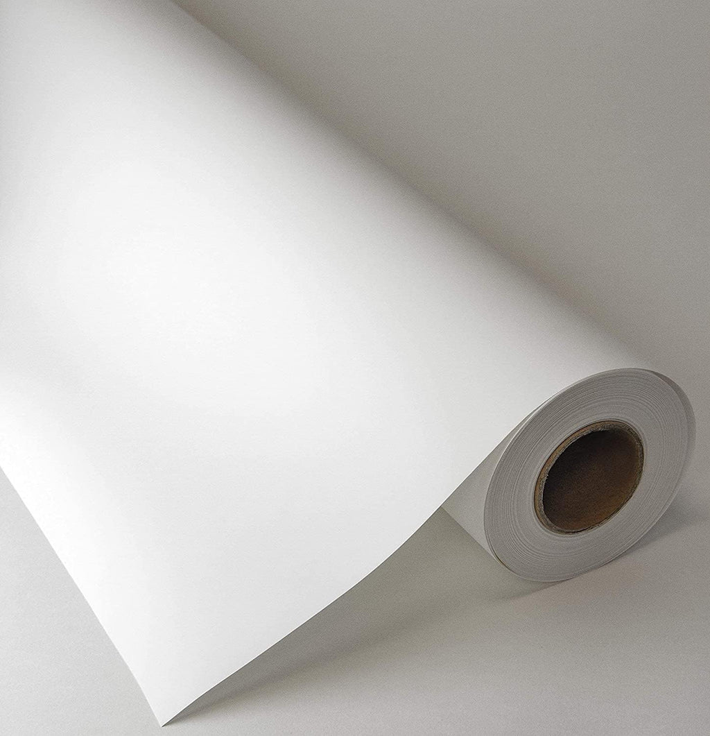 RCdepot1-1 x 36 inch x 100 ft Matte Polypropylene Banner roll (self adhesive) film poly Vinyl Waterproof, Tear Resistant, 2 inch core, Wide Format Inkjet print poster signs pvc