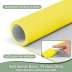 Boutilon Leather Desk Pad Protector, Non-Slip Mouse Pad, Laptop Desk Pad - Image 4