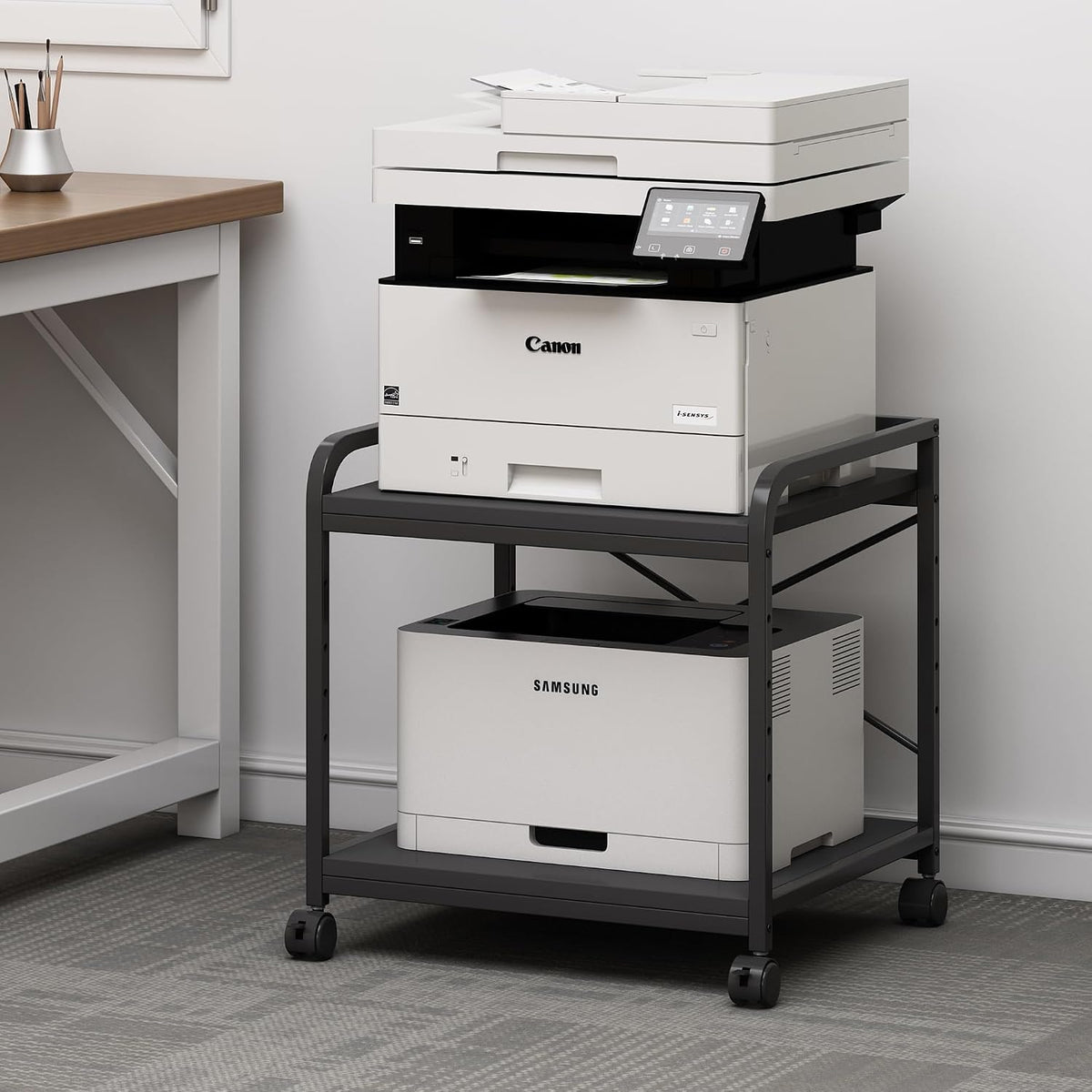 Fannova 2 Tier Under Desk Printer Stand