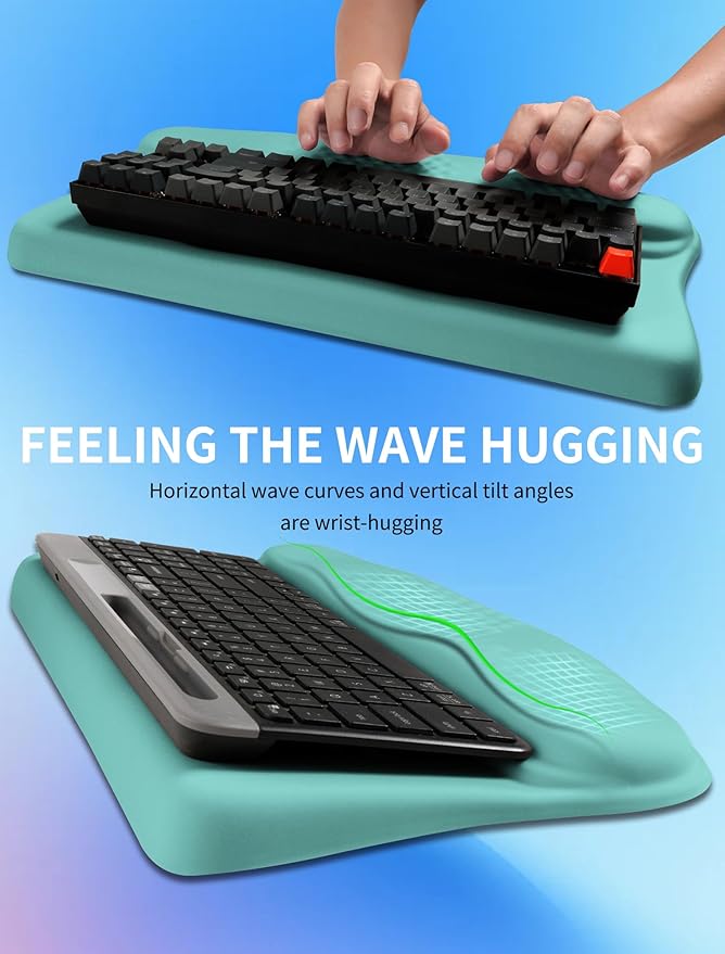 KUOSGM Ergonomic Wave Wrist Rest - Image 4