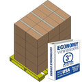 Samsill Economy 3 Inch 3 Ring Binder Bulk Pallet, Made in The USA, Round Ring by Samsill