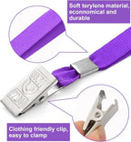 100 Pcs Lanyards for ID Badges and 100 Pcs Clear Name Tag Holders Reusable - Image 3
