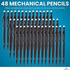 1InTheOffice Mechanical Pencils 0.7mm, 48 Pack - Image 6