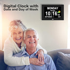 10'' Large Display Digital Alarm Clock - Image 7