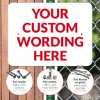 Custom Sign, Personalized Metal Signs, Customize - Image 4