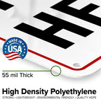 Custom Arrow, Custom Directional Sign, Up Arrow, 7x10 Inches, 55 mil thick HDPE - Image 3