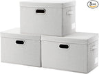 PRANDOM Large Collapsible Storage Bins by Prandom