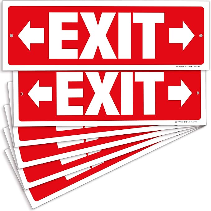 iSYFIX Exit Signs by iSYFIXPREMIUMSIGNS