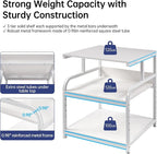 Fannova Printer Stand, 25.6" x 23.6" x 30.9" Extra Large Printer Table - Image 3
