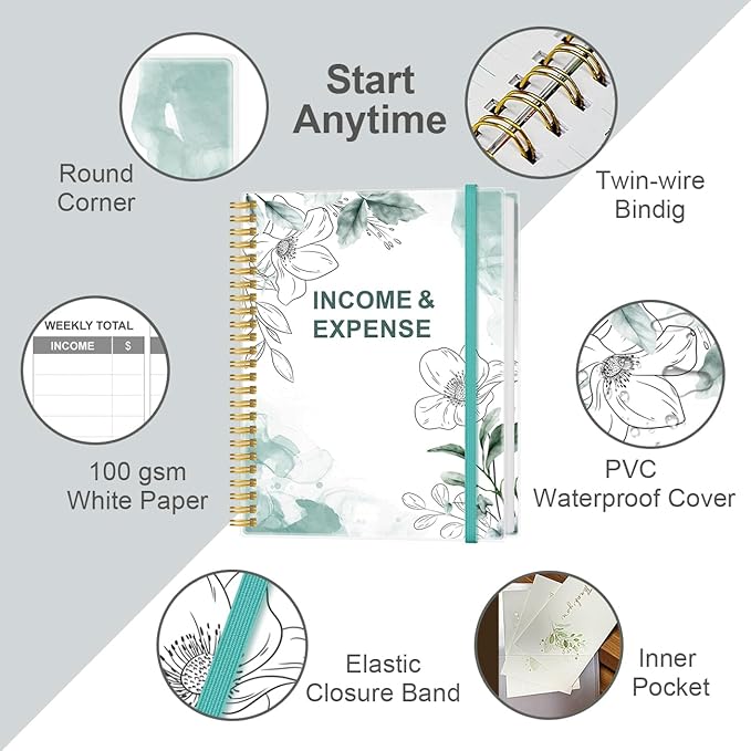 Heveboik Income & Expense Log Book - Image 2