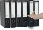 URbantin 6 Pack Foldable A4 Box Files, Plastic Archive Folders, 65mm Spine - Image 7