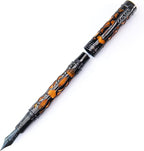 Conklin Endura Deco Crest Fountain Pen in Orange by Conklin