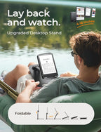 LISEN for iPad Stand Tablet Holder for Desk, Cool Home Office Desk Accessories - Image 5