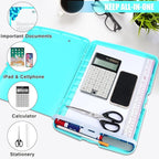 Plastic Clipboard with Storage, TFDLCG zm Clip Boards 8.5x11 with Pen Holder - Image 2