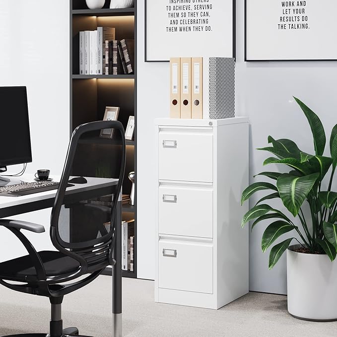 BYNSOE 3 Drawer File Cabinet - Image 10
