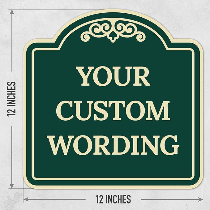 Custom Decorative Sign, Personalized Metal Sign - Image 3