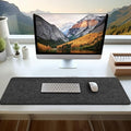Large Felt Desk mat 36x12 inches, by Anpuimult