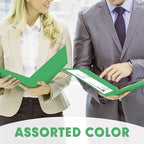 Two Pocket Folders, PANDRI 30 Pack 2 Pocket Folders, Letter Size Paper File - Image 6