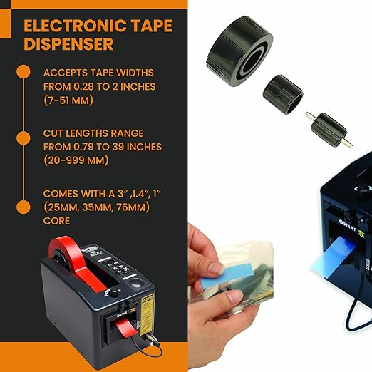 START International ZCM1000 Electric Tape Dispenser – Automatic Adhesive Tape - Image 4