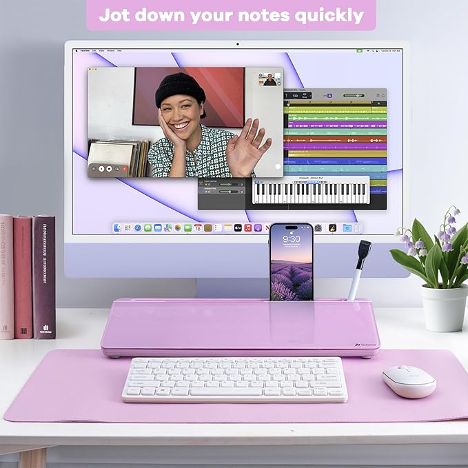 Varhomax Glass Desk Whiteboard - Image 7