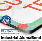 Custom Sign, Custom Street Sign, 11 Font Colors, 13 Font Styles, 4 Hole Options - Image 3