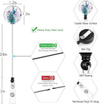 Peacock Lanyards for ID Badges, Badge Holder - Image 6