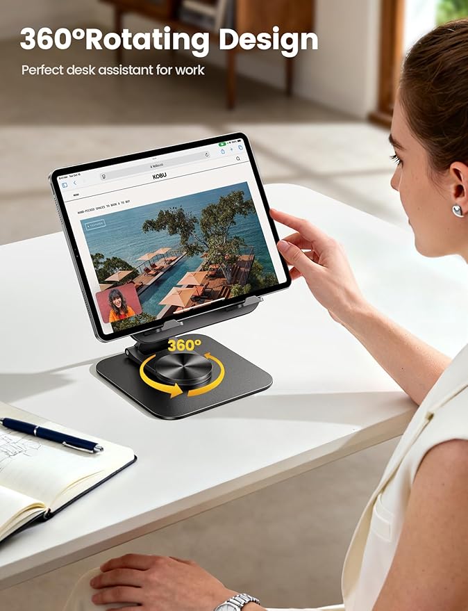 Lamicall Adjustable iPad Stand for Desk - Image 2