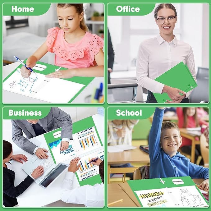 Two Pocket Portfolio Folders, PANDRI 60 Pack 3 Hole Punched 2 Pocket Folders - Image 7