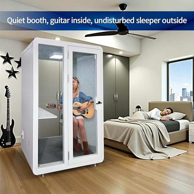 Soundproof Office Pod Booth, Quiet Meeting Pod - Image 2