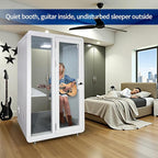 Soundproof Office Pod Booth, Quiet Meeting Pod - Image 2