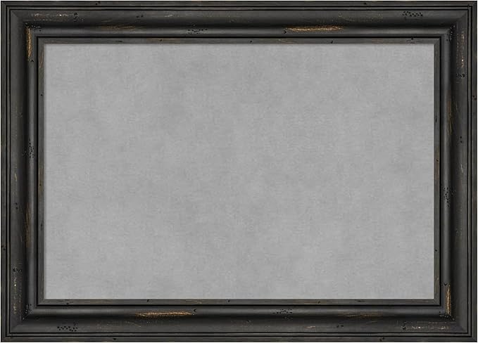 Amanti Art Black Framed Magnetic Board 15x21 Small Vision Board by AmantiArt