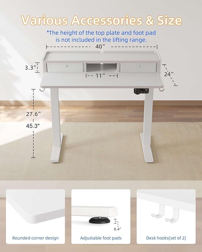 YIHAYO Electric Standing Desk - Image 8