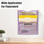 EASEPRES 5 Pocket Mesh Hanging Wall File Organizer, Wall Mounted Mail Paper - Image 7