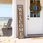 Farmhouse Wooden Merry Christmas Welcome Sign Stand - Image 3