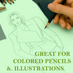 Print It - Vellum Bristol Colored Cardstock Cover Paper, 67 Lb, 8.5" X 11” - Image 4