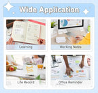 White Sticky Notes 3 x 5 in, 10 Pads Large Notepads, 100 Sheets/Pad Sticky Note - Image 7