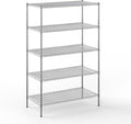 Regal Altair 24" Deep x 48" Wide x 74" Height Wire Shelving Kit | 5-Tier | NSF by Regal+Altair