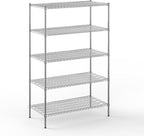Regal Altair 24" Deep x 48" Wide x 74" Height Wire Shelving Kit | 5-Tier | NSF by Regal+Altair