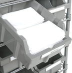 Seville Classics Heavy Duty NSF Bin Rack Solid Steel Wire Shelving Storage Unit - Image 6