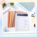 6 PCS Retro Plastic Report Covers - Image 4
