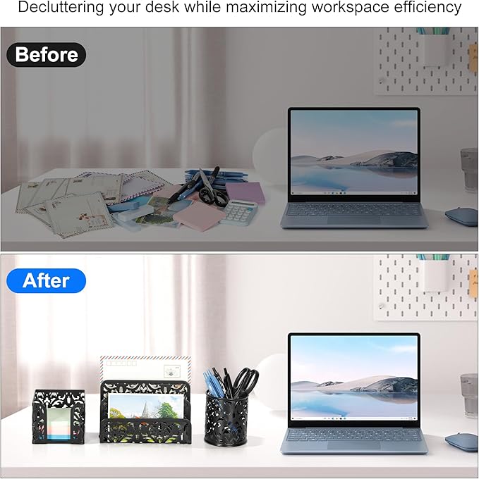 EasyPAG Desk Organizers and Accessories 3 Pieces Office Organizer Set - Image 7