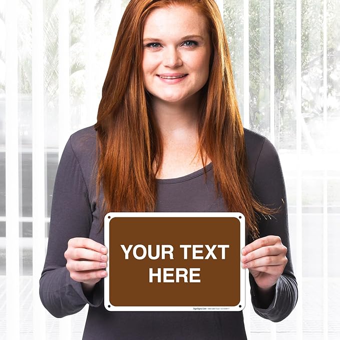 Custom Sign, Personalized Metal Signs, Customize - Image 2