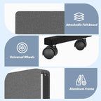 Acoustic Room Divider Privacy Panel - Image 3