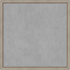 Amanti Art Silver Framed Magnetic Board 26x26 Medium Vision Board