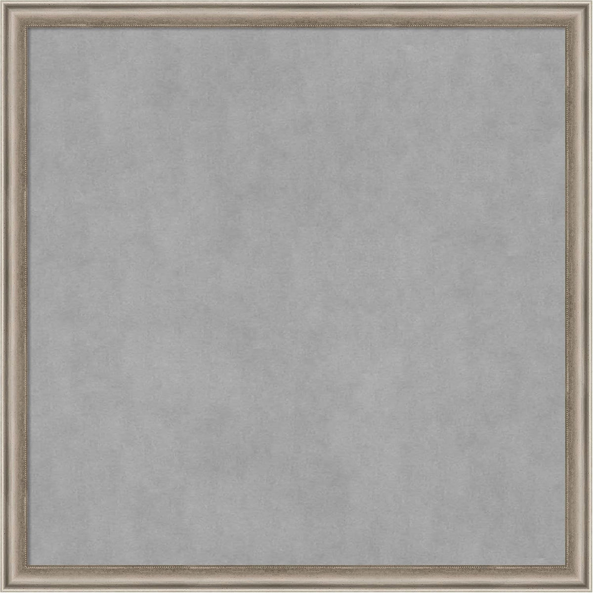 Amanti Art Silver Framed Magnetic Board 26x26 Medium Vision Board