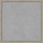 Amanti Art Silver Framed Magnetic Board 26x26 Medium Vision Board by AmantiArt