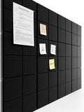 Bumusty Large Cork Board Alternative-47 x35 Felt Bulletin Board Tiles, by Bumusty